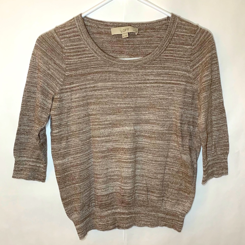 Loft 3/4 Sleeve Top